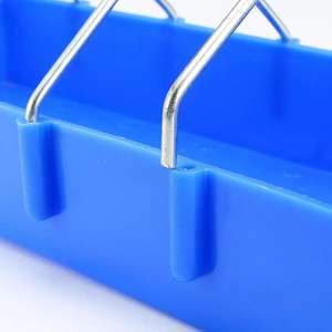 Fabricant auge d'alimentation pour volaille pour pigeons, mangeoire Portable en plastique pour pigeons, caille, oiseaux - Product Image 5