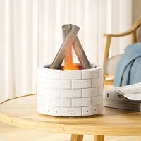 Diffuseur d'aromathérapie H10 Bonfire en gros, 280 ml, humidificateur d'air à flamme, diffuseurs d'huiles essentielles populaires