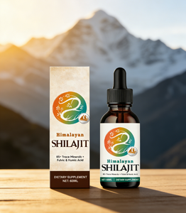 Gouttes liquides de Shilajit de l'Himalaya 60 ml, 85+ minéraux traces avec acide fulvique et humique, complément alimentaire naturel pour l'énergie et le soutien immunitaire - Product Image 2