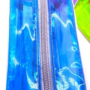 New Arrivals HEX Vintage Fashion Custom Logo Travel Cosmetic <b>Case</b> Frosted Waterproof Clear PVC Zipper <b>Makeup</b> - Product Image 4