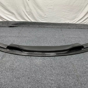 MAYHAK V Style Spoiler avant en fibre de carbone, séparateur de pare-chocs, conversion de spoiler avant de voiture, lèvre de pare-chocs pour <span class=keywords><strong>BMW</strong></span> Série 3 F30 <span class=keywords><strong>M</strong></span>-Sport - Product Image 4