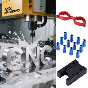 Op maat gemaakte precisie CNC-bewerkte onderdelen van aluminium, roestvrij staal, messing en metaal; 5-assige freesbewerking, draaibewerking, draadvonkbewerking voor machinale bewerking - Product Image 4