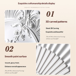 Lampadario <span class=keywords><strong>a</strong></span> Mosaico Fai-da-Te in PU di Design Europeo Francese, Innovativo e All'Ingrosso, per Decorazione Soffitti di Hotel - Product Image 2