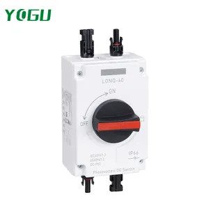 YOGU 솔라 DC 태양광 발전 절연 32A 20AMP 전기 IP66 절연체 스위치