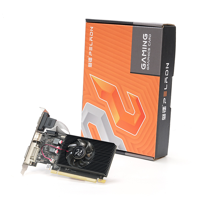 Spot Gt 730 4gb Ddr3 Pc Graphics Card Gpu Geforce Gt730 4gb 192sp Gk208 64-Bit Single Fan Desktop Graphics Card