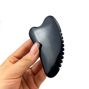 Pierre de Bian naturelle de haute qualité Gua Sha outil de <span class=keywords><strong>Massage</strong></span> de grattage masseur facial pour la sculpture du cou et du corps - Product Image 3