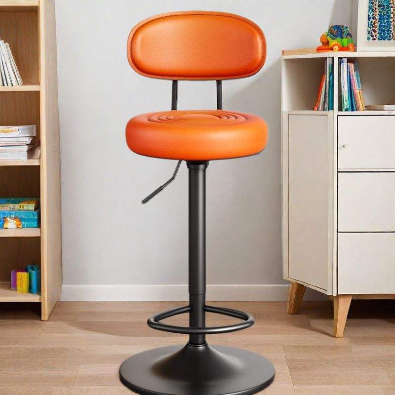 พนักพิงสีส้ม-แผ่นดำหนา 58-78ซม