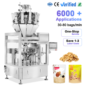 Máquina Empacadora Automática de Alta Velocidad para Bolsas Doypack, para Nueces, Pistachos y Nueces de Macadamia - Product Image 1