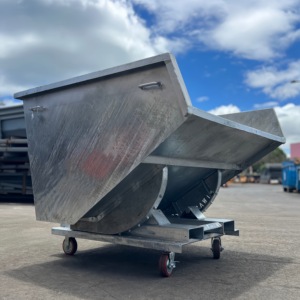 Heavy-Duty Self-Dumping High Capacity Forklift-Attachable for Industrial Waste Self Dumping Self Dumping - Product Image 3