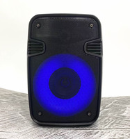 Altavoz Móvil MS-1683 con Sistema de Iluminación de 1800 mAh, 10 W, 3 Pulgadas, con Altavoces USB