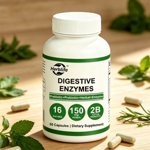 Capsule de Complément Alimentaire en Composé Organique, Enzymes Digestives, Mélange de Probiotiques et Prébiotiques à Base de Plantes, Capsule Dure, Vente en Gros OEM ODM Usine - Product Image 3