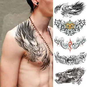 2023 Newest Dragon Designs Waterproof Tattoo Stickers Factory Price Wholesale Supplier Tattoo Transfer