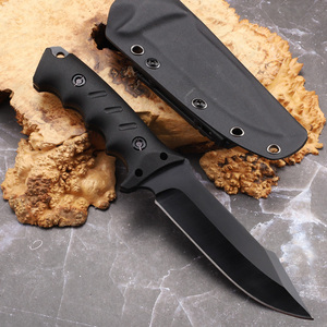 Couteau tactique à lame fixe pour la chasse, le camping, la <span class=keywords><strong>survie</strong></span> et le bushcraft, avec manche en ABS et étui Kydex - Product Image 5