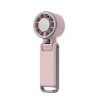 Ventilateur Turbo Pliable 5 Vitesses pour Bureau et Extérieur, Système Portable Renforcé en ABS pour Voyage, Camping et Refroidissement