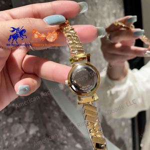 Reloj de Cuarzo para Mujer de Lujo Marca H, Esfera de Cristal de Zafiro, Caja Cuadrada de Acero Inoxidable, Correa de Cuero Italiano, Resistente al Agua 10 Bar - Product Image 6