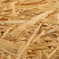 Panneaux OSB3 de qualité industrielle 9 mm, imperméables, pour l'emballage lourd et la fabrication de palettes
