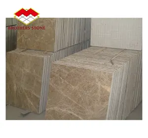 Light brown marble pieces cut to size marble slab