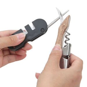 Afilador de Cuchillos Plegable de Acero de Tungsteno, Portátil y Duradero, para EDC, Camping y Supervivencia al Aire Libre - Product Image 5