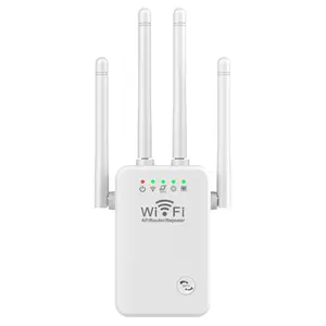 Wifiリピーター300MWifiレンジエクステンダールーターWi-Fi信号増幅器300Mbps WiFiブースター2.4G