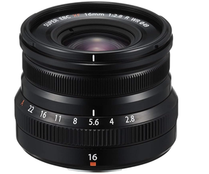 Fujifilm XF 16mm F2.8 R WR (Noir) - Product Image 1