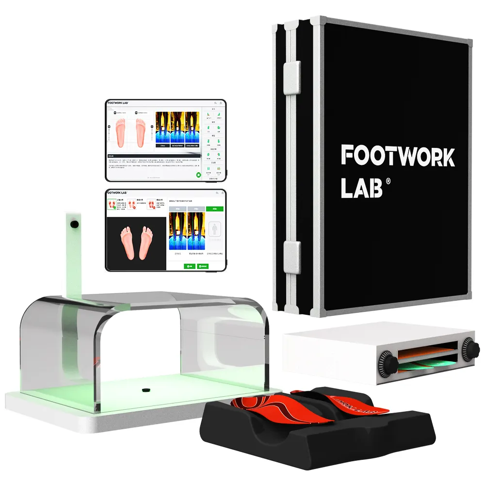 フットスキャナーカスタム装具インソールマシン整形外科インソール靴用3Dスキャナー