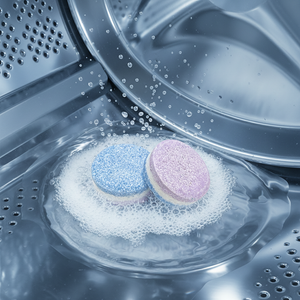 Tablette de nettoyage écologique jetable pour lave-linge – Élimine les résidus de saleté et les odeurs de moisissure – Crée un environnement de lavage propre - Product Image 1