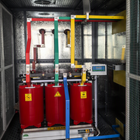 Transformateur sec triphasé à isolation résineuse pour réseau de distribution 11kV 415V 50Hz 60Hz à deux enroulements Fournisseur Exportateur