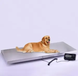 Q H Wholesale Pet Platform Scale Digital 200KG 300KG 500kg Parcel Pet Weighing Floor Postal Scales Weigh Weight