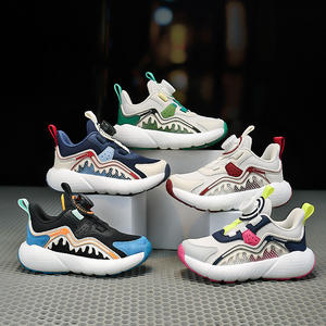 Zapatillas de deporte para niñas del fabricante OEM, zapatillas deportivas a la moda para bebés y niños, zapatillas informales para caminar en rosa para niños - Product Image 2