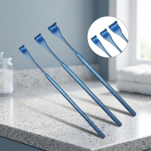 Rétracteurs de couvercle réglables en alliage d'aluminium pour usage vétérinaire, instruments chirurgicaux pour la chirurgie animale, outils manuels réutilisables, lot de 3 bleus CE - Product Image 3