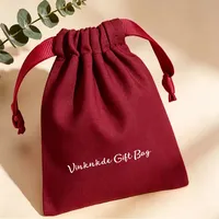 Sac en coton recyclable personnalisé avec logo, pochette en toile jaune herbe verte pour bijoux, emballage de bonbons