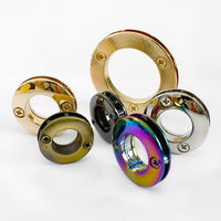 Weekeep — fermoirs en cuir AP361 de 10/14/18/25mm, pour bricolage de sangle, accessoires de couture, chaîne, boucles d'oreilles, anneaux à vis
