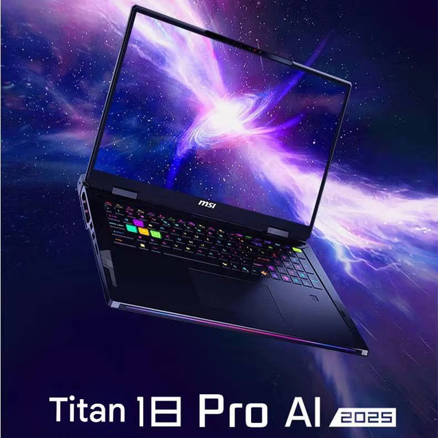 MSI Raider 18 Pro AI Ultra 9 285HX RTX50 Series QHD+  18" MiniLED Screen 120Hz Gaming Laptop MSI Titan