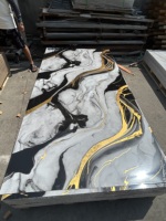 Material de Construcción para Decoración de Paredes y Techos, Panel de Pared de PVC, Panel de Techo de PVC