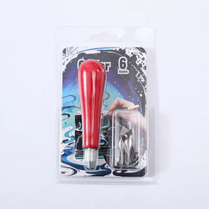 Taglierini per Linoleum Bview Art, Kit per Intaglio Fai-da-Te con 6 Lame per Stampa su Legno e Linocut - Product Image 5