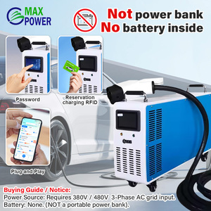 Nouvelle station de recharge pour véhicules électriques MAX POWER MC601K, entrée 380V, sortie 7kW-60kW CCS1 CCS2 GB/T ChadeMO pour voitures - Product Image 3