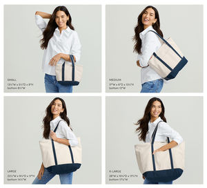 定制重型女式肩包日常工作包帆布手提袋 - Product Image 6