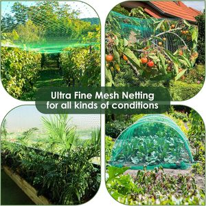 Filet à oiseaux en polypropylène pour la <span class=keywords><strong>protection</strong></span> du jardin 13x20ft légumes et arbres fruitiers cerf écureuils et autres <span class=keywords><strong>animaux</strong></span> - Product Image 5