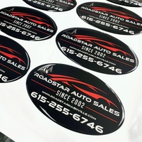 Étiquette en résine époxy 3D personnalisée imperméable avec logo, impression feuille d'argent, autocollant dôme en résine époxy, étiquette d'emballage pour logo d'entreprise