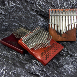 Set Profesional de Kalimba de 34 Teclas, Piano de Pulgar de Madera Sólida con Bolsa, Martillo de Afinación y Accesorios, Venta al Por Mayor de Fábrica - Product Image 1