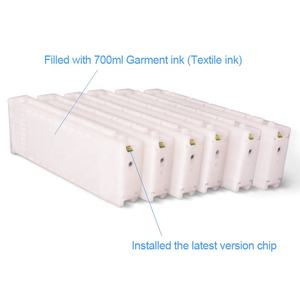 Supercolor-cartucho de tinta Compatible con impresoras EPSON <span class=keywords><strong>F2100</strong></span>, cartucho de tinta completo de 700ml/Unid con Chips, <span class=keywords><strong>COLOR</strong></span> claro F2000 <span class=keywords><strong>F2100</strong></span> - Product Image 4