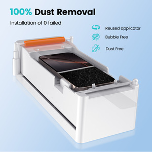 Protector de Pantalla de Vidrio Templado 9H <span class=keywords><strong>para</strong></span> Teléfono Móvil, Fácil Instalación, Resistente a la Suciedad, Sin Burbujas, con Herramienta Aplicadora, Venta al Por Mayor de Fábrica - Product Image 2