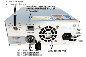 Tự động 20kHz 1200W siêu âm siêu âm đầu dò nhũ tương kỹ thuật số mới được sử dụng cho hóa chất lỏng trộn lớp phủ - Product Image 6