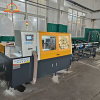 Équipement de sciage automatique de barres et de tubes à haute efficacité, lame de scie de 600 mm, moteur puissant de 11 kW, machine de découpe de tubes en aluminium