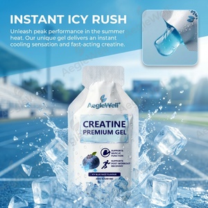 AegleWell OEM/ODM Gel de créatine monodose sans mélange, pratique, rafraîchissant instantané, pour l'entraînement en déplacement, alimentation musculaire - Product Image 3