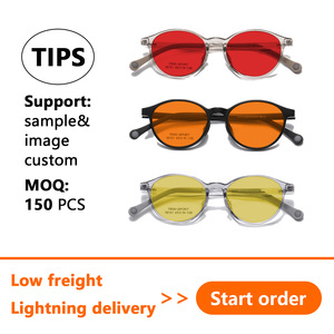 Lunettes <span class=keywords><strong>OEM</strong></span> anti-lumière bleue, lunettes orange anti-lumière bleue, lunettes de lecture à verres rouges - Product Image 2