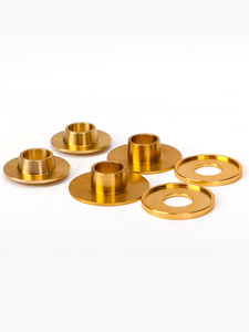 Buje de refuerzo de chasis mecanizado CNC OEM ODM, buje de aleación de aluminio forjado, buje de collar de eje trasero apto para Toyota - Product Image 3