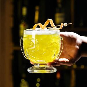 Venta al por Mayor de Vasos de Vidrio Personalizados con Diseño Tiki para Decoración de Bares, Vasos para Cócteles, Vino, Agua, Café, Cerveza, Cristalería Contemporánea de Primera Calidad - Product Image 4