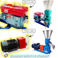 Machine à granulés d'aliments avec élévateur à godets - Conception compacte en acier inoxydable, capacité de 100 kg/h