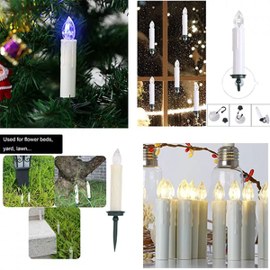 <span class=keywords><strong>Candele</strong></span> LED Senza Fiamma Con Clip per Decorazione <span class=keywords><strong>Albero</strong></span> <span class=keywords><strong>di</strong></span> <span class=keywords><strong>Natale</strong></span> - Product Image 4